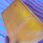 Carte « Vierge » – jaune soleil chaud