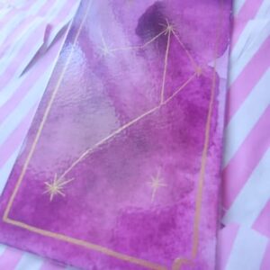 Carte « Balance » – violet prune