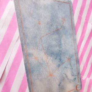 Carte « Balance » – bleu ciel