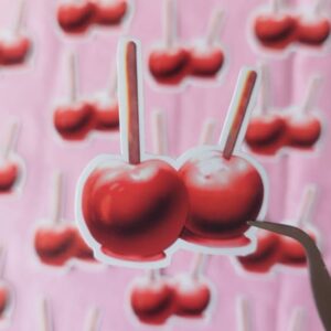 « Pommes d’amour » – Sticker