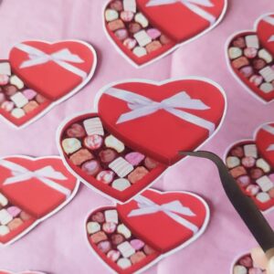 « Chocolats du love » – Sticker