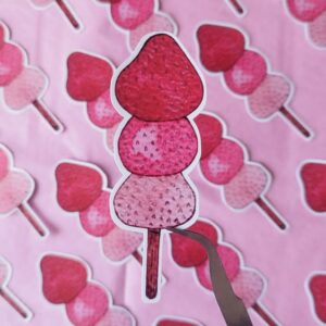 « Tanghulu fraises » – Sticker