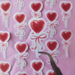 « Sucette coeur » – Sticker
